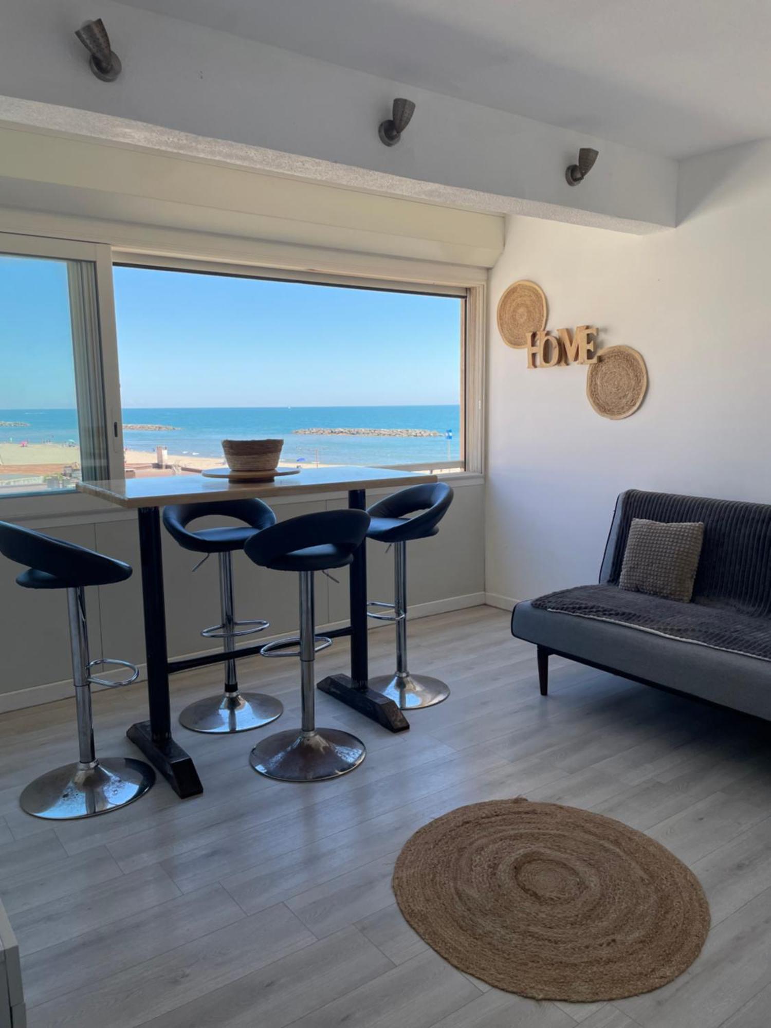 Superbe Appartement Vue Sur Mer Valras-Plage Bagian luar foto